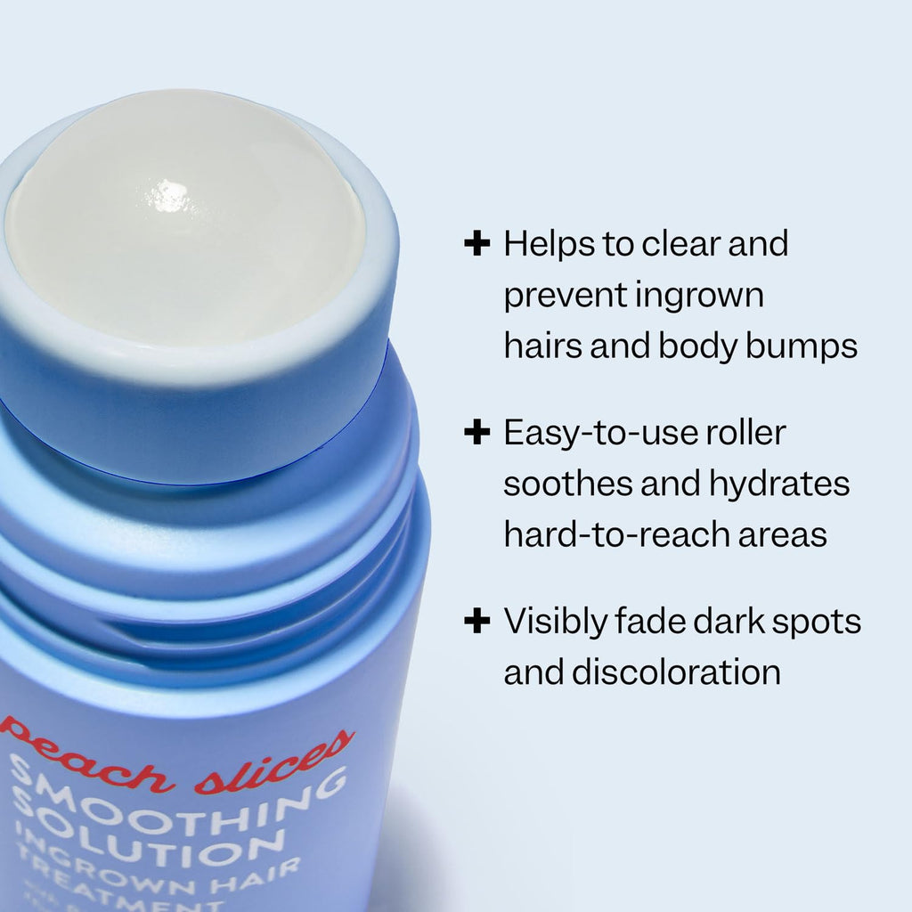 Peach Slices Ingrown Hair Treatment – Smoothing Solution with BHA, AHA & Niacinamide
