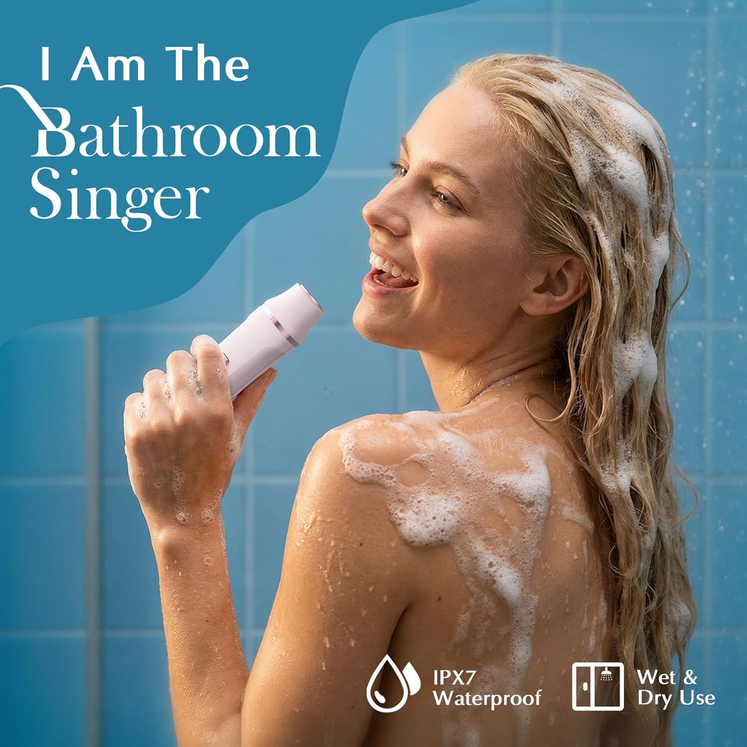 Women’s Bikini Trimmer – Painless Cordless Electric Body & Facial Shaver