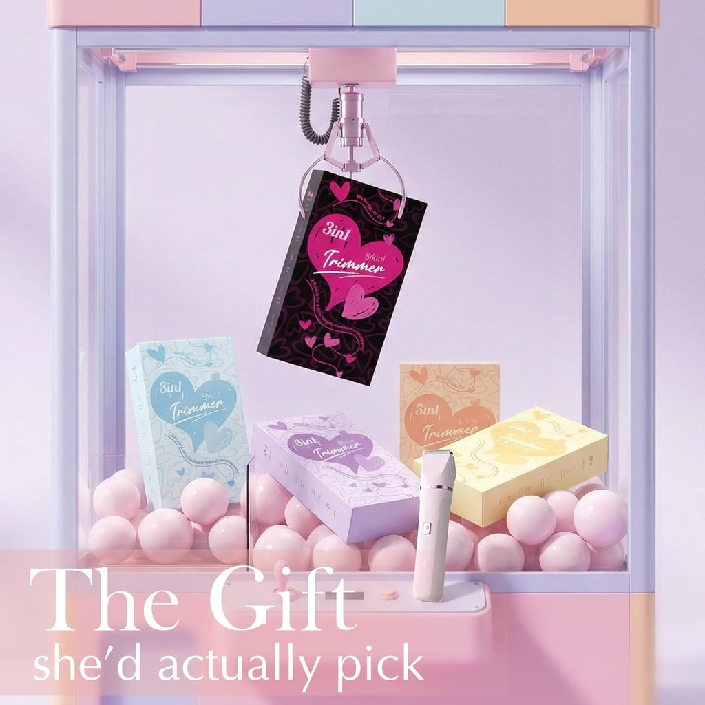 Women’s Bikini Trimmer – Painless Cordless Electric Body & Facial Shaver