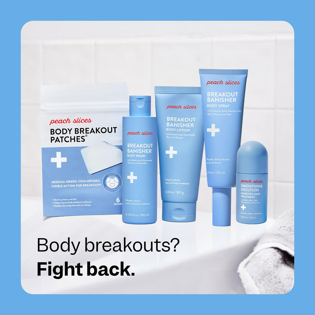 Peach Slices Ingrown Hair Treatment – Smoothing Solution with BHA, AHA & Niacinamide