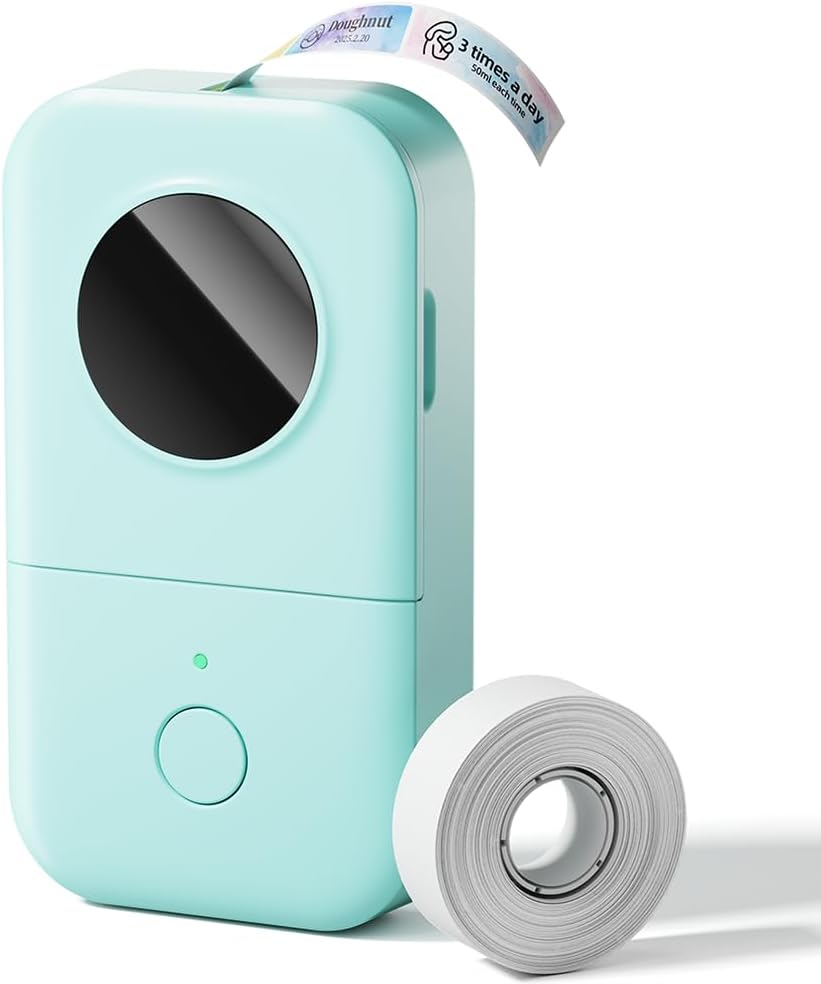 Portable Label Maker – Phomemo D30 Mini Bluetooth Thermal Printer