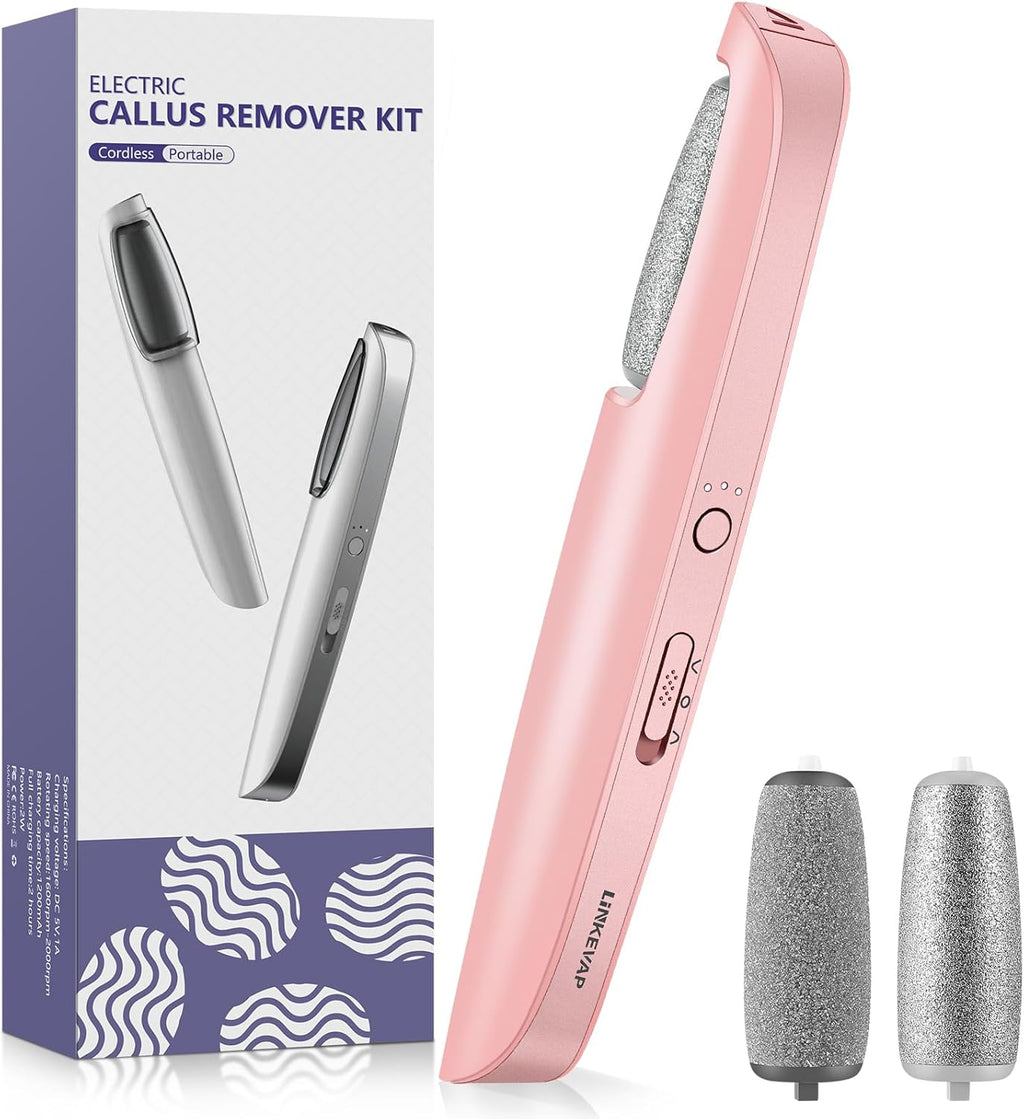 Electric Callus Remover for Feet – Professional Pedicure Foot Scrubber for Smooth Heels