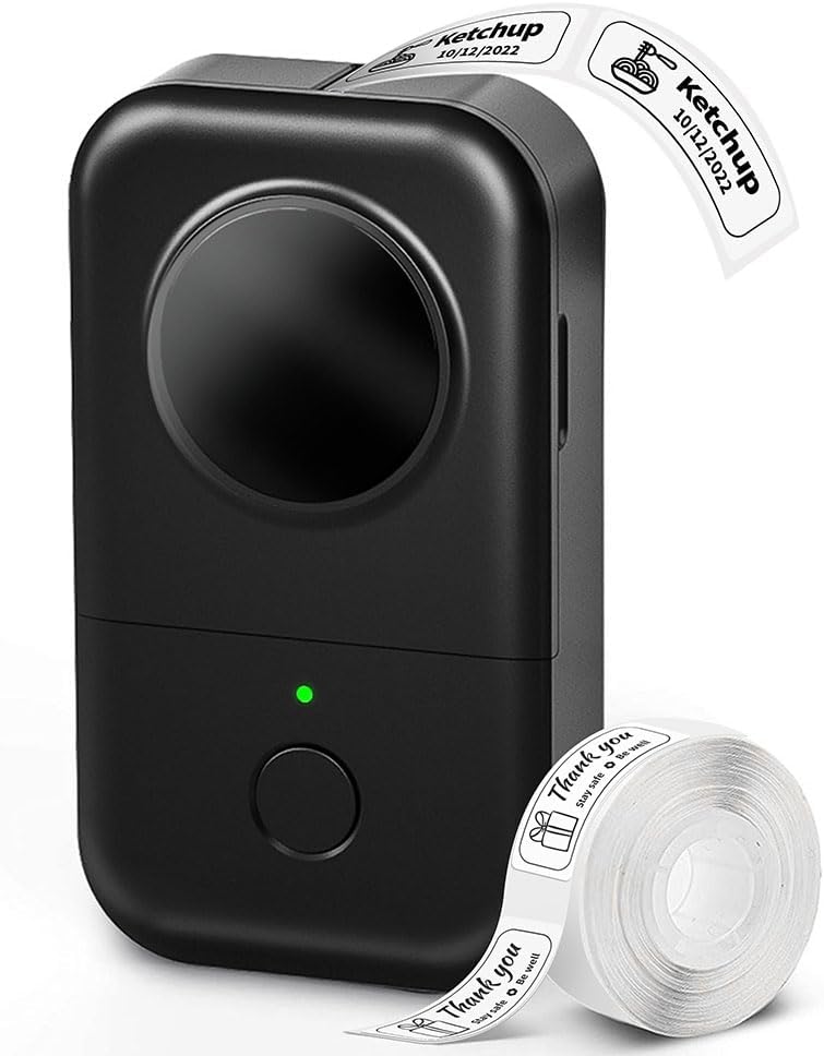 Portable Label Maker – Phomemo D30 Mini Bluetooth Thermal Printer