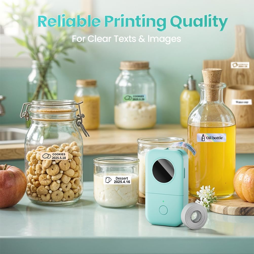 Portable Label Maker – Phomemo D30 Mini Bluetooth Thermal Printer
