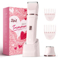 Women’s Bikini Trimmer – Painless Cordless Electric Body & Facial Shaver